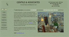 Desktop Screenshot of gentilelaw.com